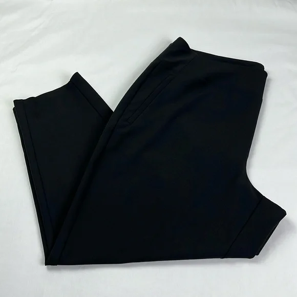 Athleta Women’s 18 Black Zipper Pocket Pull-on Endless High Rise Pant - Picture 1 of 10